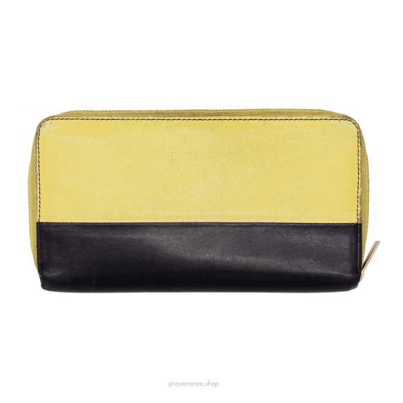 🔴 Celine Multifunction Zip Wallet - Yellow/Black - Picture 2 of 8